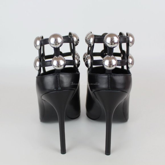NEW ALEXANDER WANG Tina Studs Leather Boots - Picture 9 of 16